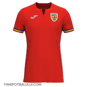 România Tricou Fotbal Replică European 2024 Barbati Deplasare